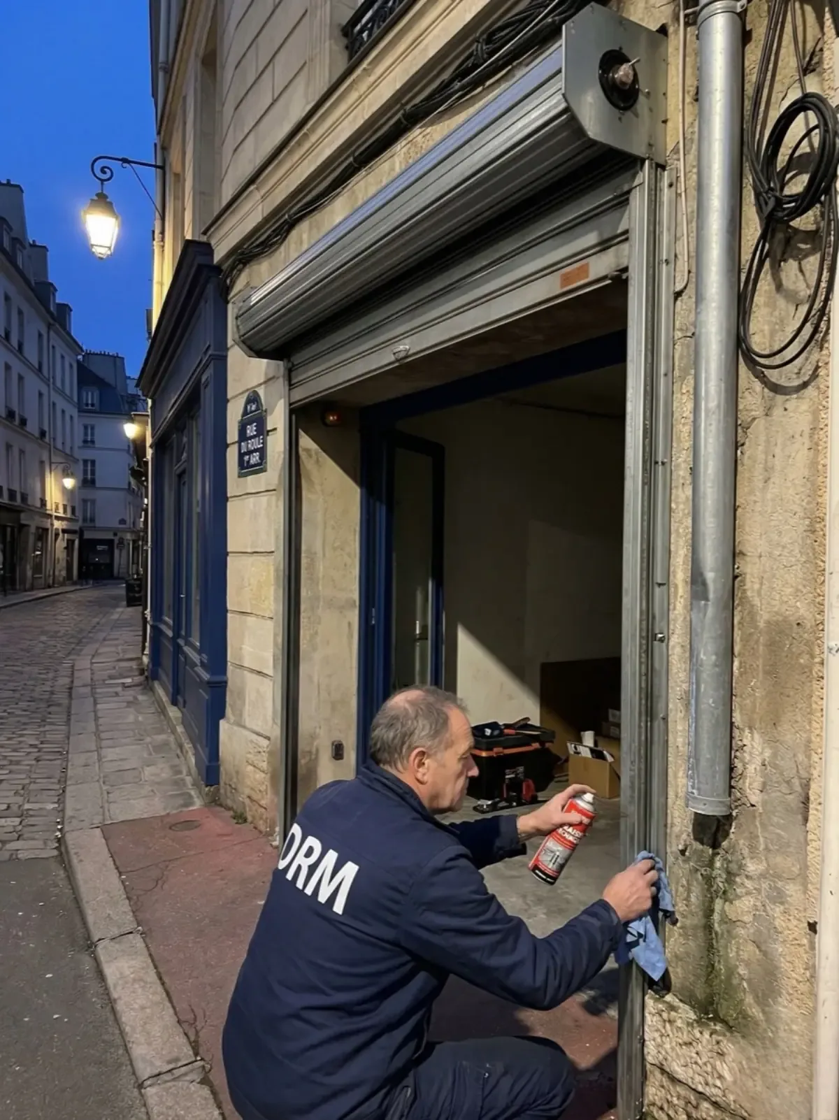 Entretien et maintenance de rideau métallique à Paris 12